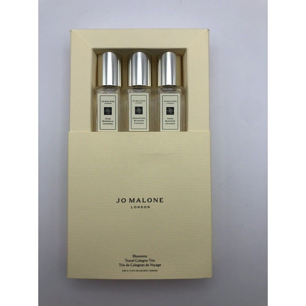 Jo Malone Travel Trio Blossoms Star Magnolia, Osmanthus & Nashi Blossom